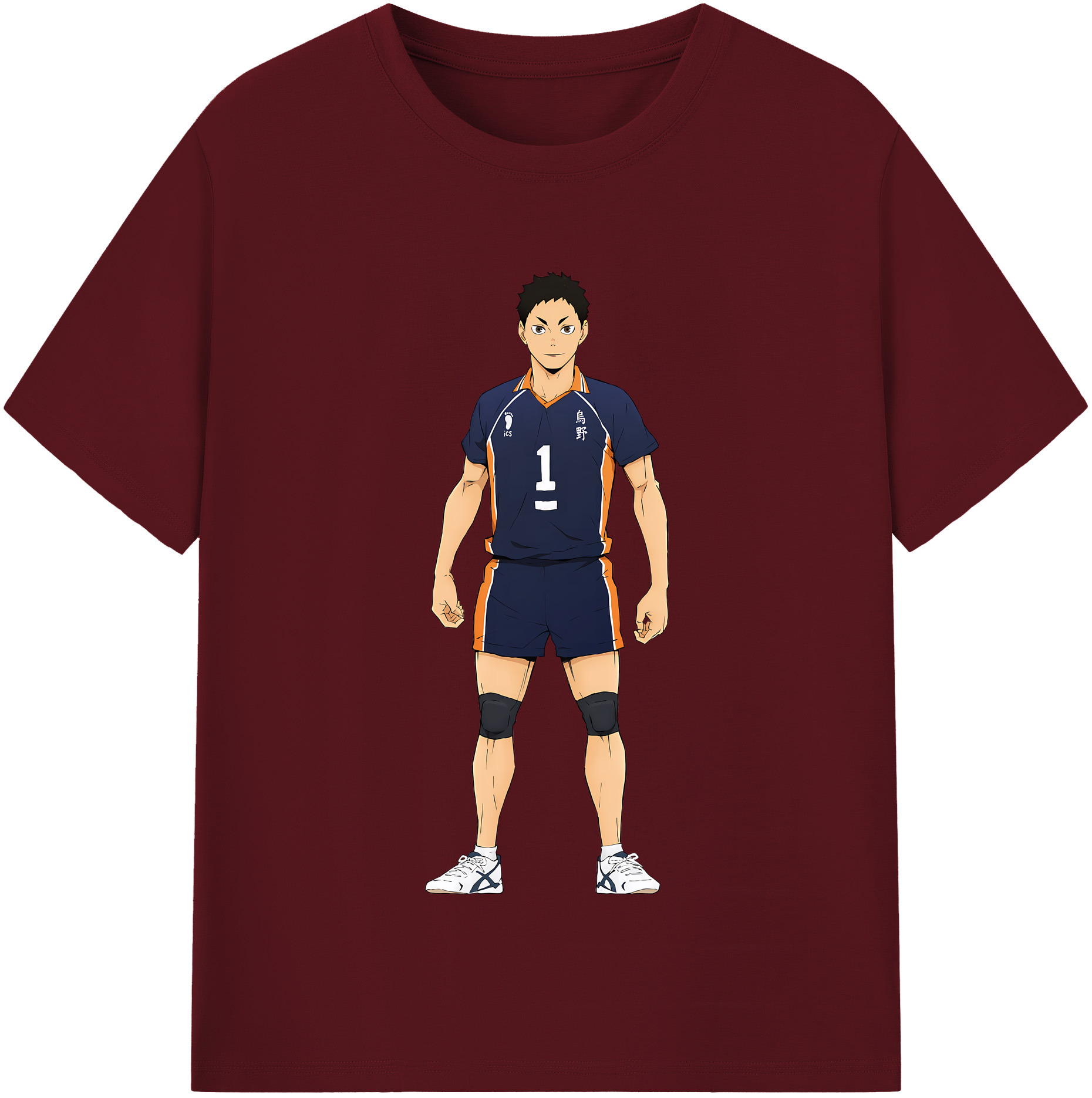 （画像用） ハイキュー!! Haikyu!! 綿100％半袖Tシャツ（フロントプリント）